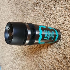 100% Whiskey I mean Coffee Insulated Rove Tumbler